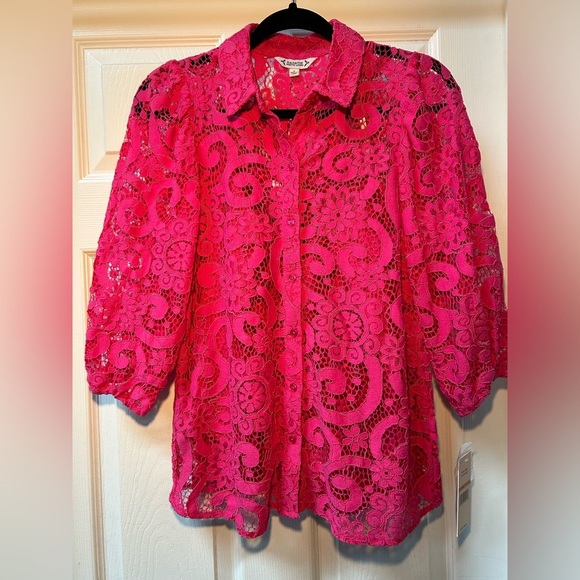 Nanette Lepore Tops - NWT Nanette Fuchsia Top